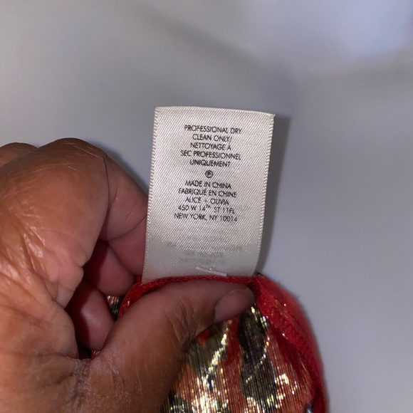 Alice + Olivia Leopard Print Silk  Top - Picture 11 of 11